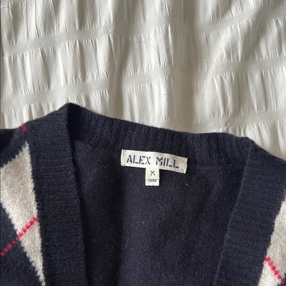 Alex Mill Argyle Sweater Vest - Picture 2 of 4